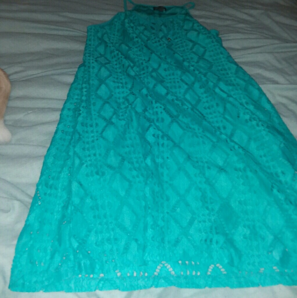 Blue dress